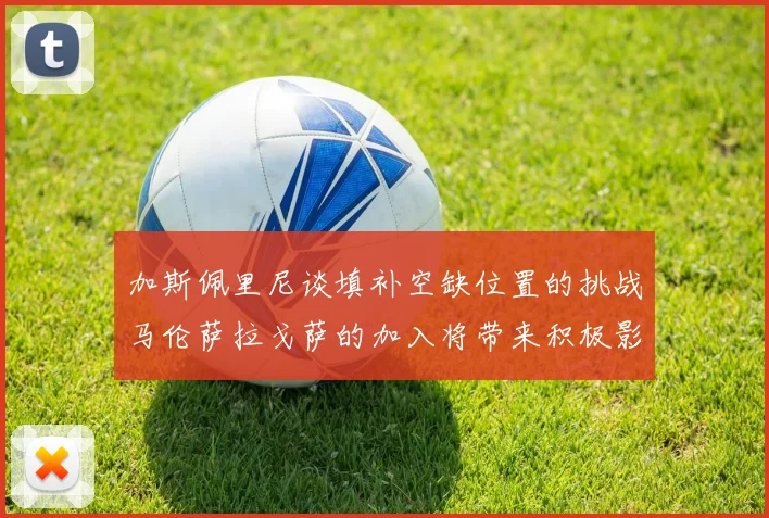 加斯佩里尼谈填补空缺位置的挑战马伦萨拉戈萨的加入将带来积极影响